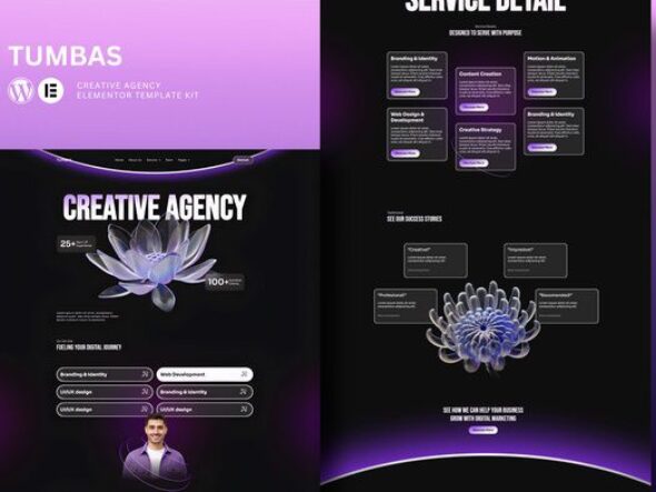 Tumbas - Creative Agency Elementor Template Kit