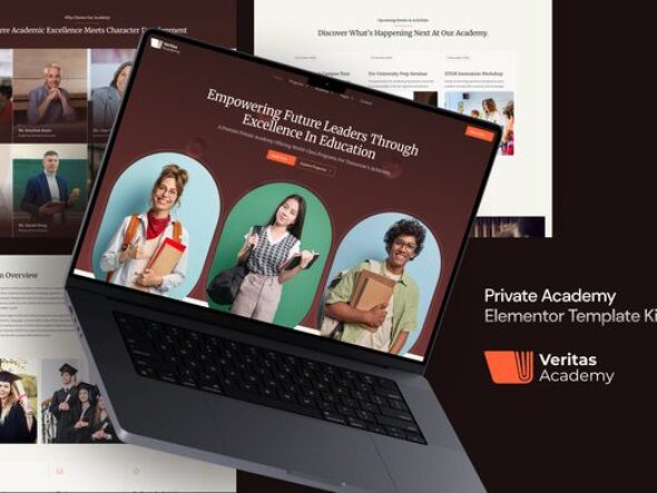 Veritas - Private Academy Elementor Template Kit