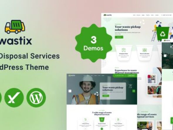Wastix - Waste Disposal Services WordPress Theme