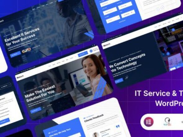 Wotech - IT Service & Business WordPress Theme