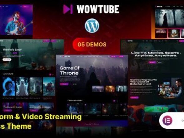 WowTube – OTT Platform & Video Streaming WordPress Theme