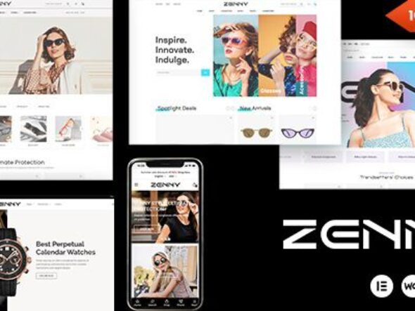Zenny - Jewelry, Watches & Glasses WooCommerce WordPress Theme