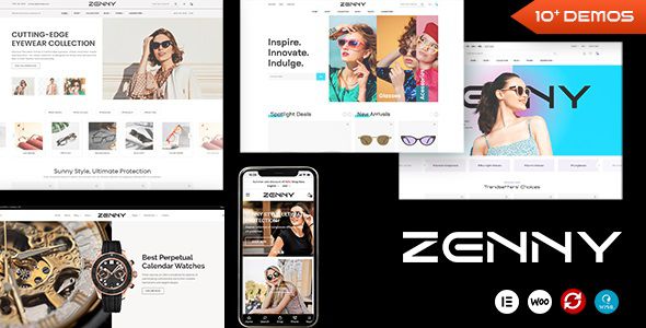 Zenny - Jewelry, Watches & Glasses WooCommerce WordPress Theme