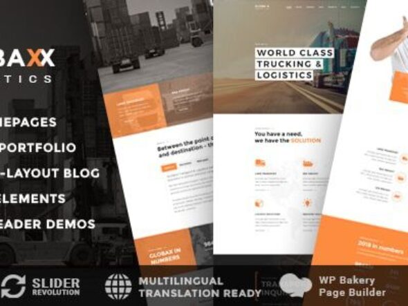 Globax - Logistics WordPress Theme