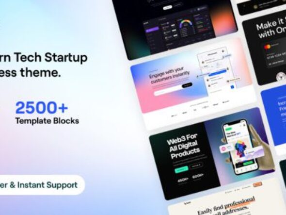 Lumi - Tech Startup WordPress Theme